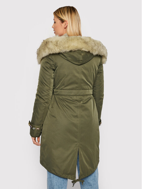 Blugirl Blumarine Blugirl Blumarine Parka RH1265-T8727 Zöld Regular Fit
