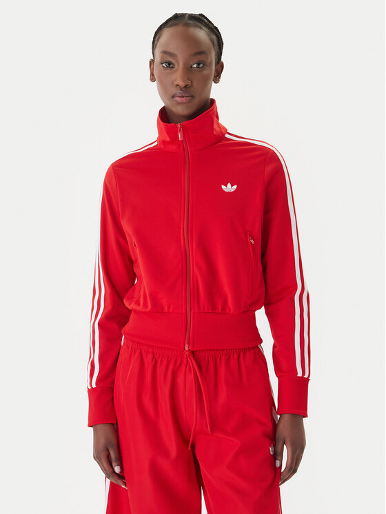adidas adidas Bluză Firebird Classic KQ6529 Roșu Regular Fit