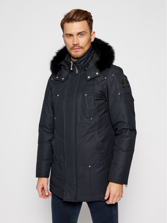 Moose Knuckles Parka Stirling MK4661MP Tumši zils Regular Fit