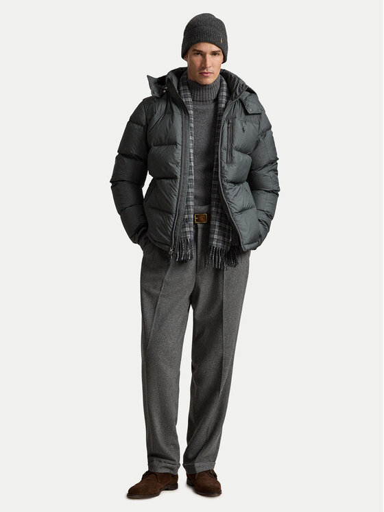 Polo Ralph Lauren Polo Ralph Lauren Μπουφάν πουπουλένιο 710968278503 Σκούρο γκρι Regular Fit