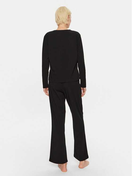 BOSS Boss Pižama 50527206 Juoda Regular Fit