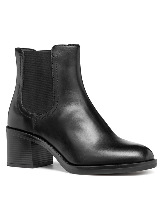 Geox Geox Botine D Serilda 60 D46XXB 00043 C9999 Negru