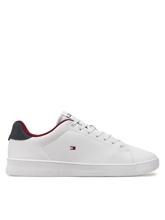 Tommy Hilfiger Superge Court Cupsole Leather Flag FM0FM05451 Bela