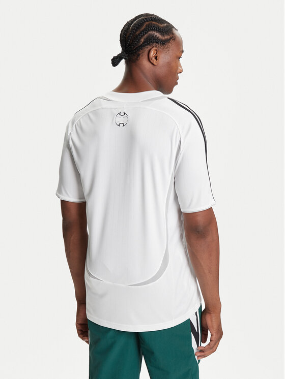 adidas adidas Majica Teamgeist adicolor JW5874 Bela Loose Fit