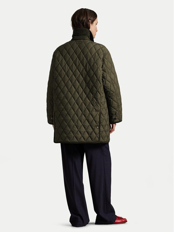 Polo Ralph Lauren Polo Ralph Lauren Kurtka przejściowa 211971180002 Zielony ciemny Oversize