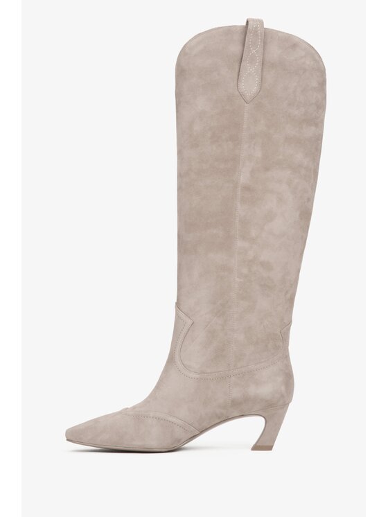 Estro Estro Stivali texani ER00116173 Beige