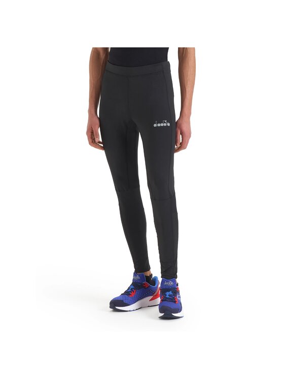 Diadora Diadora Spodnie dresowe DIADORA RUNNING TIGHTS Czarny Basic Fit