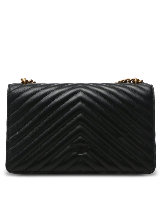 PINKO PINKO Τσάντα Love One Classic Dc. PE 23 PLTT 100941 A0GK Μαύρο