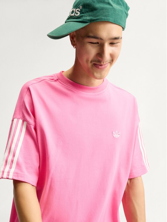 adidas adidas T-Shirt 173141 Różowy Oversize