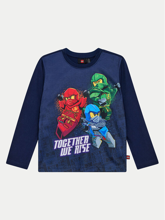 LEGO LEGO Blusa Ninjago 12011402 Blu scuro Regular Fit