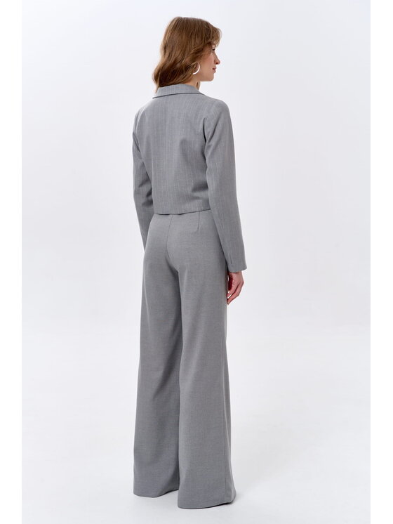 blue shadow blue shadow Marynarka Lagos Szary Regular Fit