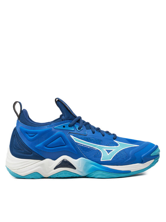 Mizuno Scarpe indoor Wave Momentum 3 V1GA2312 Blu, taglia : 47