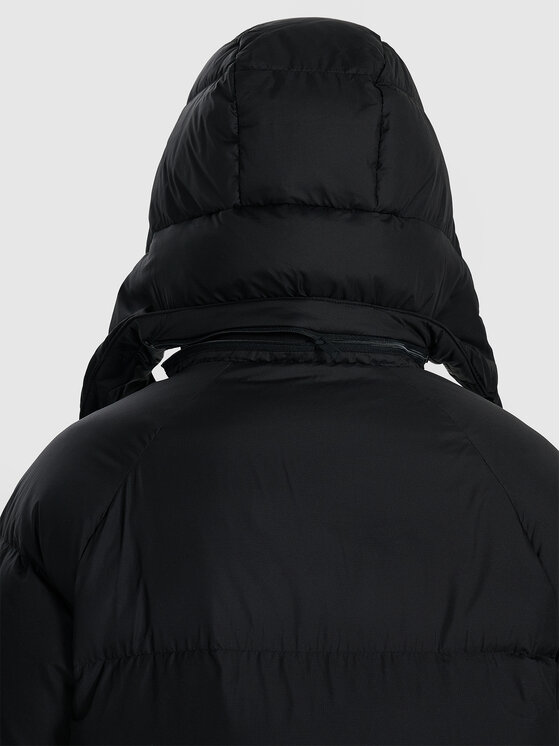 4F 4F Kurtka puchowa NATURAL (DOWN) WARMTH Czarny Oversize
