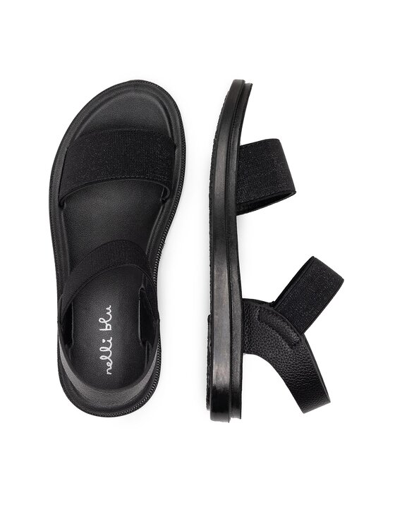 Nelli Blu Nelli Blu Sandali CSS20370-01 Nero