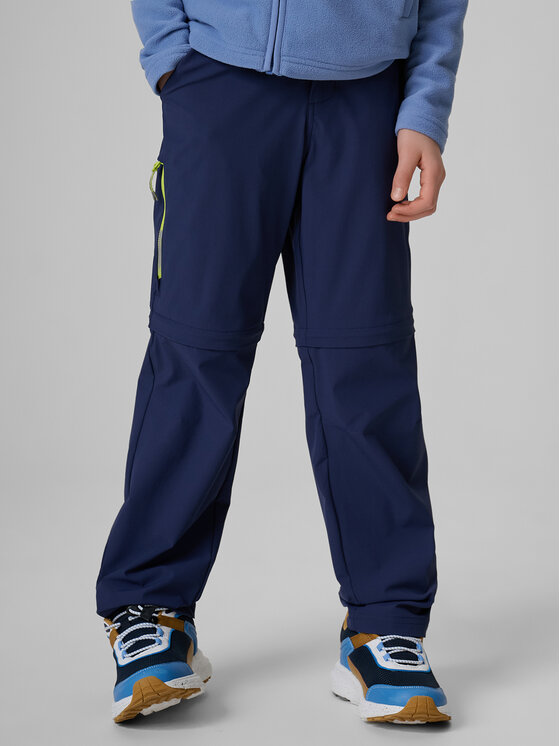 4F 4F Spodnie outdoor OUTERWEAR Granatowy Regular Fit