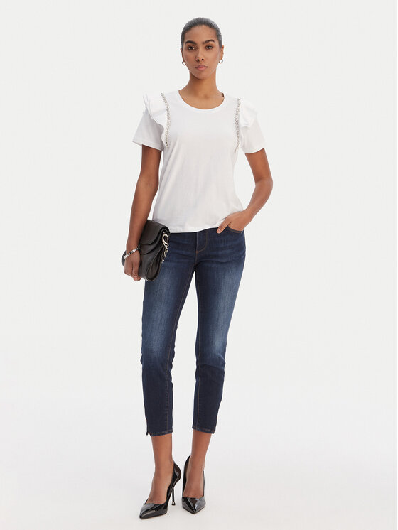 Fracomina Fracomina Jeans hlače FP26SV9002D46401 Modra Slim Fit