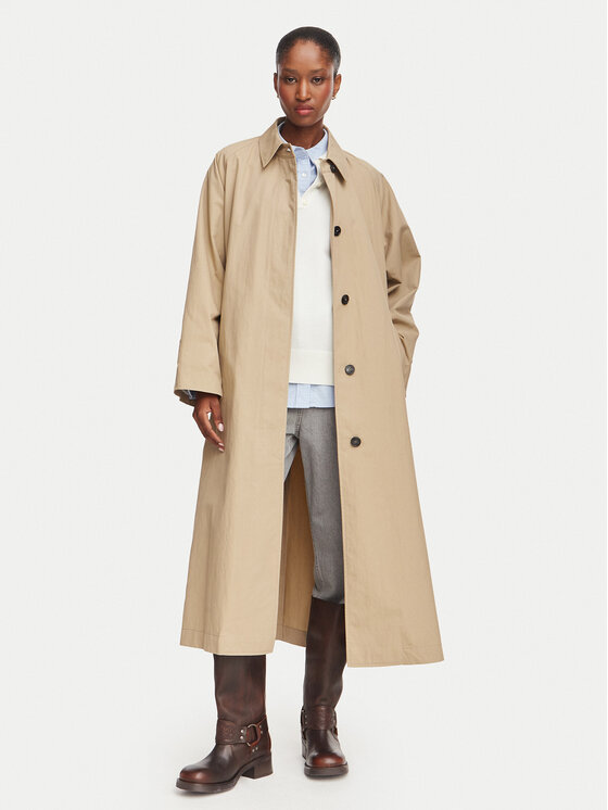 Weekend Max Mara Weekend Max Mara Płaszcz przejściowy Angus 2625026041 Beżowy Regular Fit