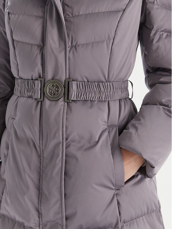 Guess Guess Zimski plašč W5BL29 W2802 Siva Regular Fit
