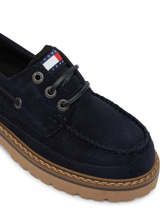 Tommy Jeans Tommy Jeans Κλειστά παπούτσια Tjw Archive '01 Low Boat Shoe EN0EN03157 Σκούρο μπλε