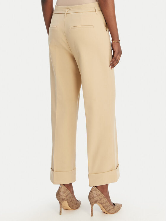 Guess Guess Pantaloni di tessuto W6GB17 W1894 Marrone Regular Fit