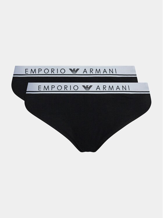 Emporio Armani Underwear 2 biksīšu pāru komplekts 163334 3F227 00020 Melns