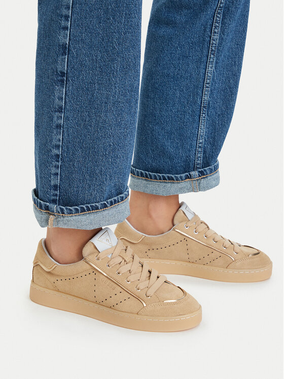Guess Guess Sneakersy FLPJHE SUE12 Béžová