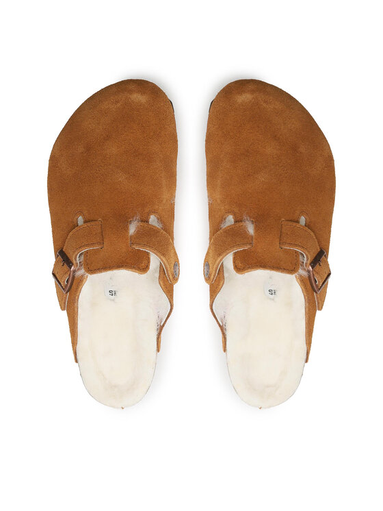 Birkenstock Birkenstock Naminės šlepetės Boston 1001140 Ruda