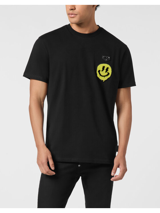 PHILIPP PLEIN PHILIPP PLEIN Tričko 25561 Čierna Regular Fit