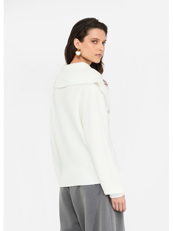 Liu Jo Liu Jo Maglione MF5373MS99E10701 Bianco Regular Fit