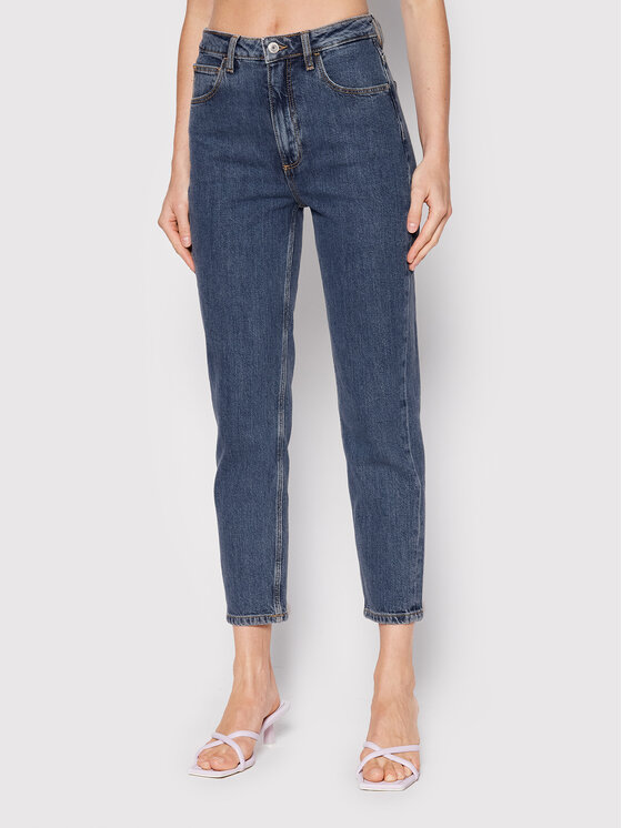 Guess Guess Джинси W2YA21 D4NH5 Голубий Mom Fit