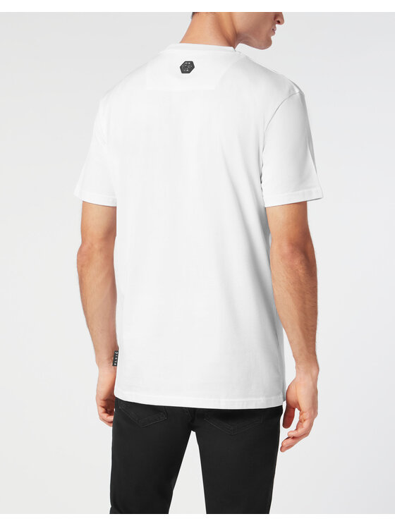 PHILIPP PLEIN PHILIPP PLEIN T-shirt 21189 Bianco Regular Fit