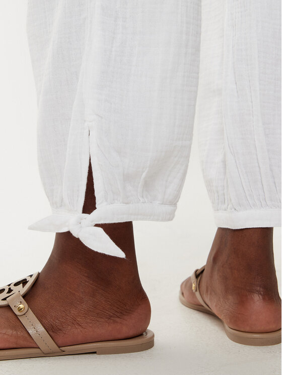 LAUREN RALPH LAUREN LAUREN RALPH LAUREN Pantaloni di tessuto 20417190 Bianco Regular Fit