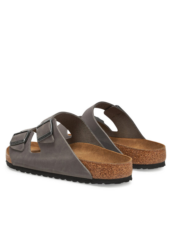 Birkenstock Birkenstock Klapki Arizona 1027046 Szary
