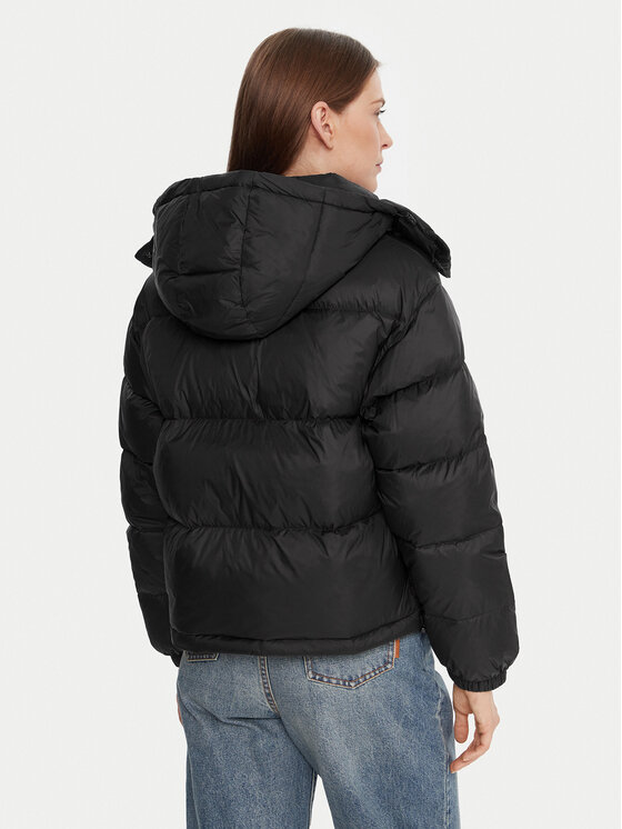 Calvin Klein Jeans Calvin Klein Jeans Пуховик Essential LV047D501G Чорний Relaxed Fit