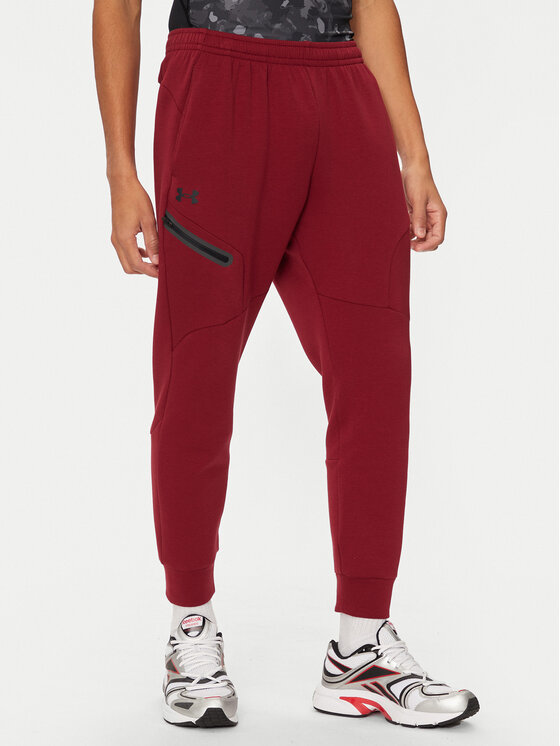 Under Armour Teplákové nohavice UA Unstoppable 1389353 Červená Regular Fit