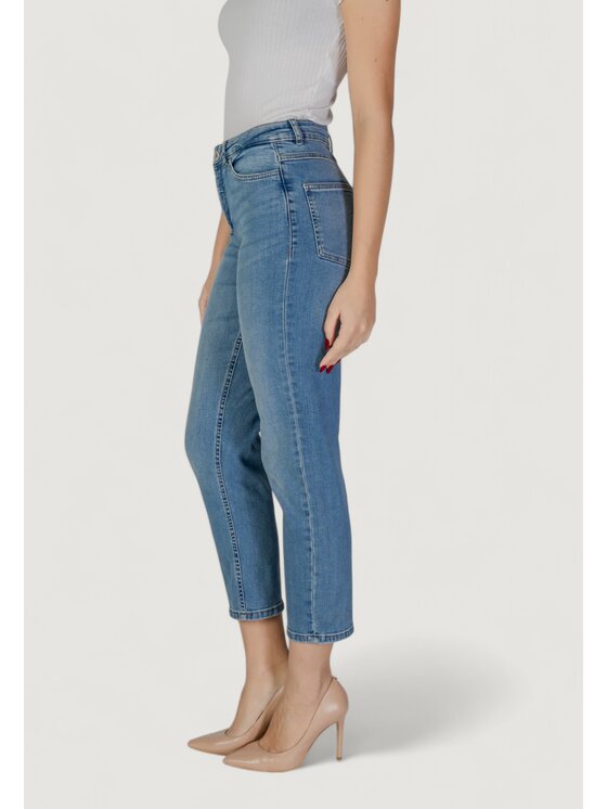ICHI ICHI Jeans IHTWIGGY RAVEN Blu Mom Fit