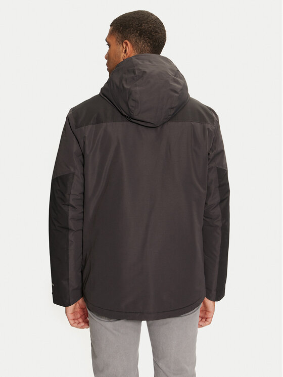 Jack Wolfskin Jack Wolfskin Outdoor striukė Jasper Ins A61872 Juoda Regular Fit