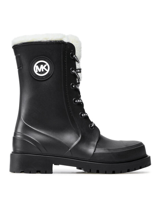 MICHAEL Michael Kors MICHAEL Michael Kors Gumáky Montaigne Rainboot 40F1MNFB8Q Čierna