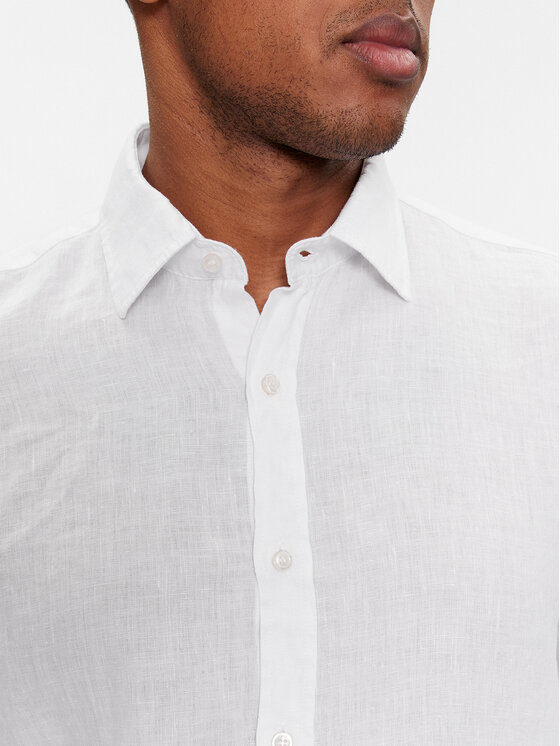 Paul&Shark Paul&Shark Camicia 24413322 Bianco Slim Fit
