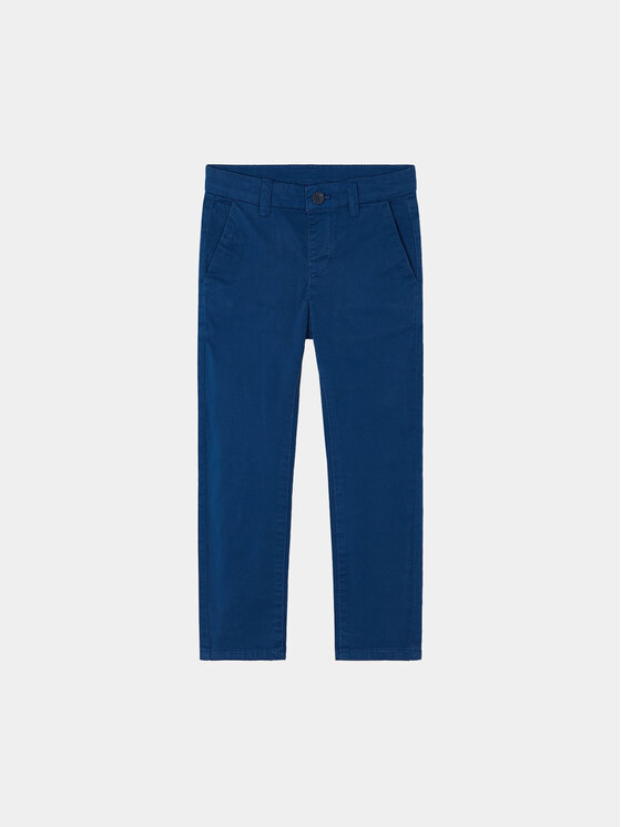 Mayoral Pantaloni di tessuto 512 Blu scuro Regular Fit, taglia : 4Y