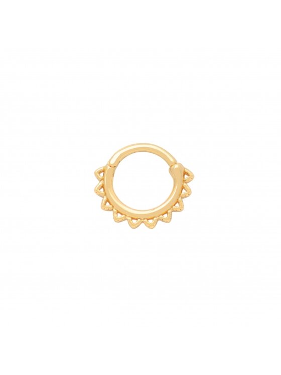 ANIA KRUK ANIA KRUK Piercing SRUKS0760Z Żółte złocenie