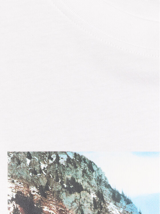 4F 4F T-Shirt WINTER CODE Biały Regular Fit