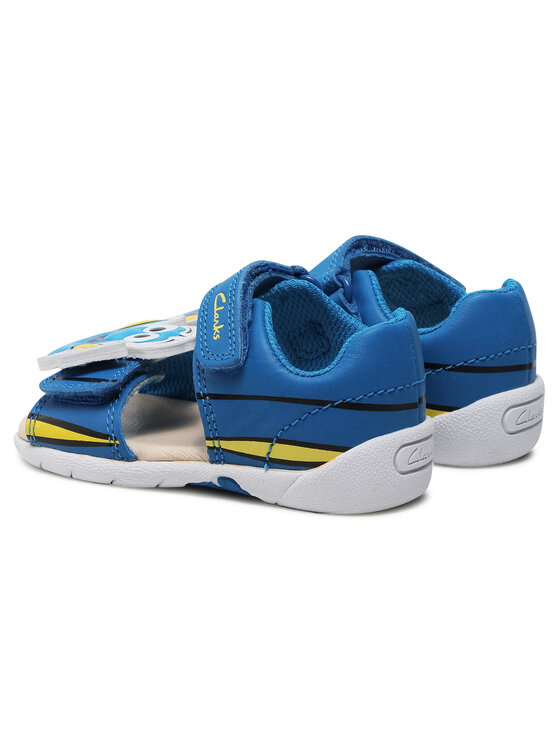 Clarks Clarks Sandały Zora Nemo T 261583886 Niebieski