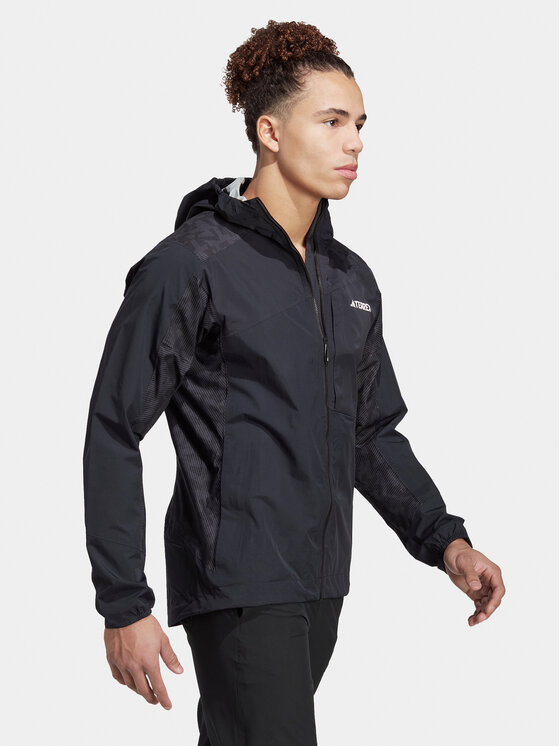 adidas adidas Kurtka outdoor Terrex Xperior HN2912 Czarny Slim Fit