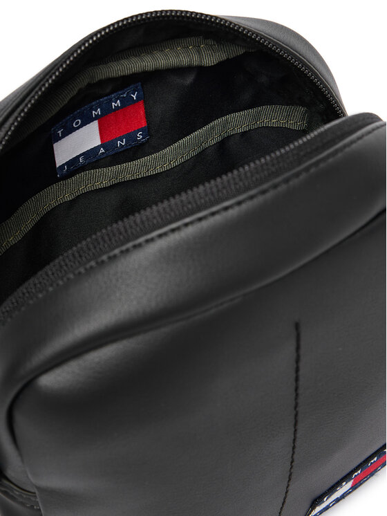 Tommy Jeans Tommy Jeans Мъжка чантичка Tjm Ess Daily Pu Reporter AM0AM13712 Черен