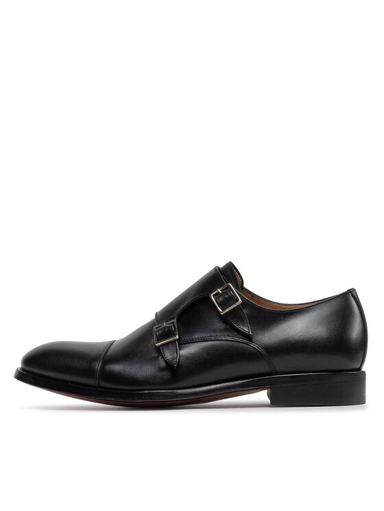 Lord Premium Lord Premium Półbuty Double Monks 5502 Czarny