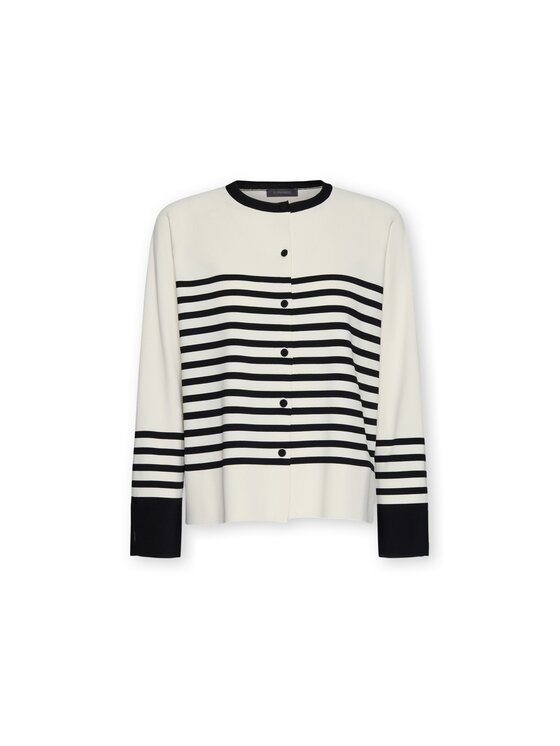 Elena Mirò Elena Mirò Sweter M562Z000703N0A1 Biały Boxy Fit