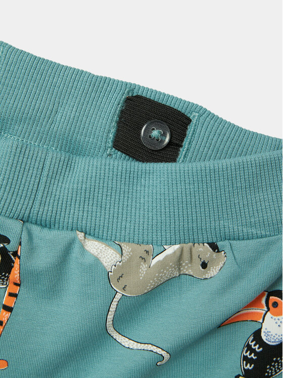 NAME IT NAME IT Sportiniai šortai Ditmar 13228541 Žalia Regular Fit