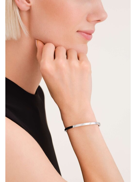 Rosefield Rosefield Bransoletka Bangle Collection Srebrny