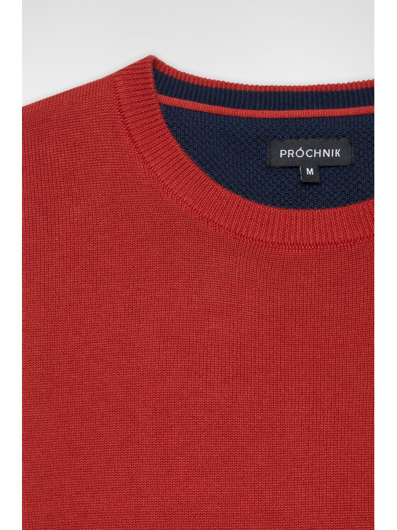 Próchnik Próchnik Sweter PM5 SW073223000116 Miedziany Regular Fit